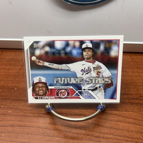 CJ Abrams - 2023 Topps Series 1 - #35 - Future Stars - Nationals