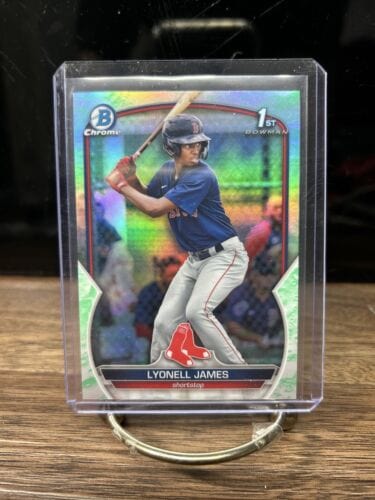 Lyonell James - 2023 Bowman 1st Chrome Lunar Glow