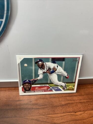 Michael Harris II RC Lot (3) 2023 Topps Series 1#206 Rookie Card Atlan