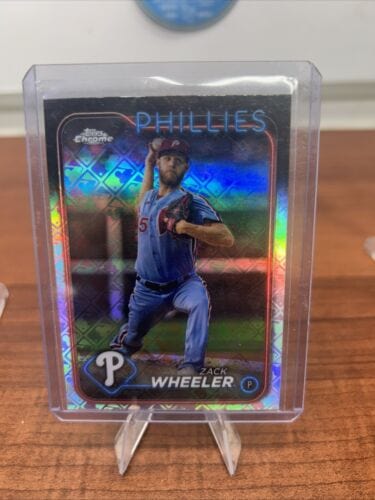 2024 Topps Chrome Logofractor Edition - #25 Zack Wheeler