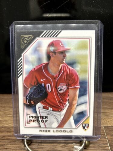 2022 Topps Gallery - Printer Proof #89 Nick Lodolo (RC). Rookie. Cinci
