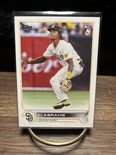 2022 Topps #US34 CJ Abrams RC Rookie Card San Diego Padres