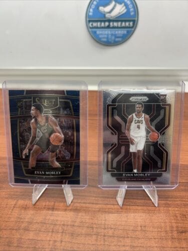 Evan Mobley (RC) 2021-22 Panini Prizm #325  21-22 Panini Select #5 (RC