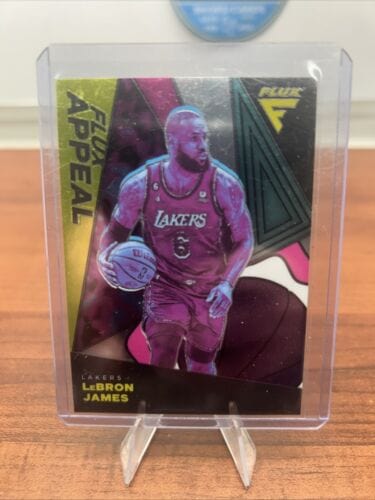 LeBron James 2022 Panini Flux Flux Appeal Basketball Card #5 Los Angel