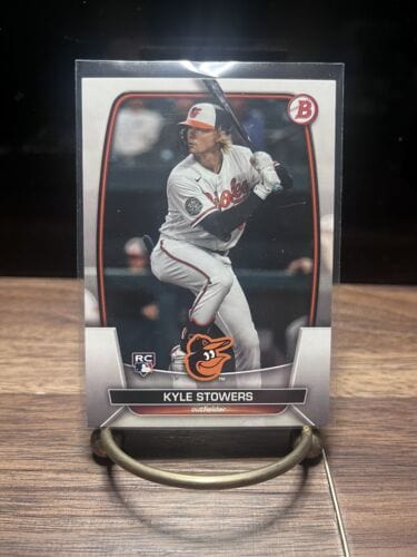 2023 Bowman Draft Baseball Kyle Stowers Rookie Card #56 Baltimore Orio
