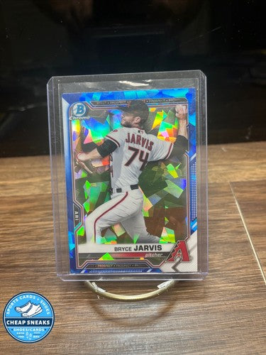 2021 Bowman Chrome Sapphire Prospects #BCP-44 Bryce Jarvis Arizona Dia