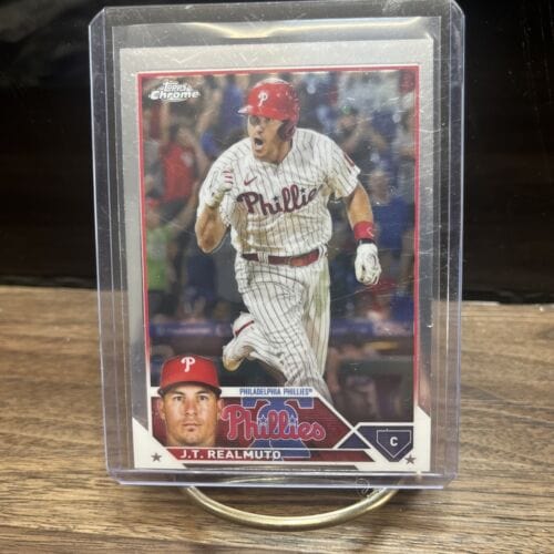 2023 Topps Chrome Baseball J.T. Realmuto #30