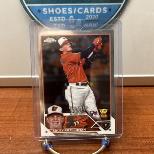 Adley Rutschman 2023 Topps Chrome Update Rookie RC Rookie Debut #USC1