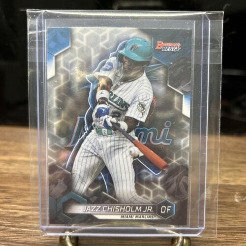2023 Bowman's Best Base #21 Jazz Chisholm Jr. Miami Marlins