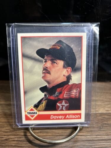 1992 Traks Race Products Davey Allison Card #156 Texaco-Havoline #28 F