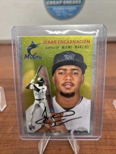 2023 Topps Chrome Platinum - #30 Jerar Encarnacion Rookie Miami Marlin