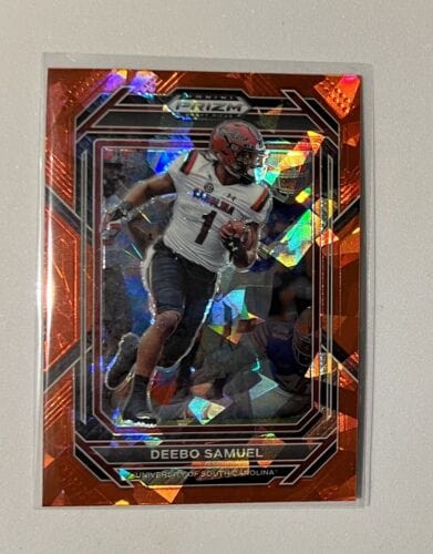 Deebo Samuel 2023 Prizm Draft Picks #27 Red Ice 49er’s,South Carolin
