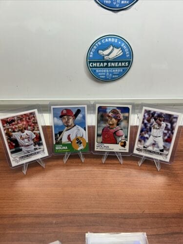 St Louis Cardinals HOF 2022/2023 Topps Lot (4)Albert Pujols, Yadier Mo