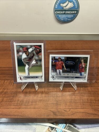 Shohei Ohtani 2022 Topps Series Two #660 + Bonus Card Minnesota Meetup