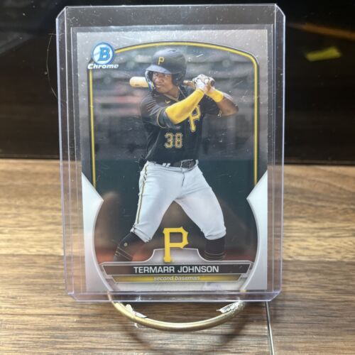 2023 Bowman Chrome Prospect #BCP-88 Termarr Johnson - Pittsburgh Pirat