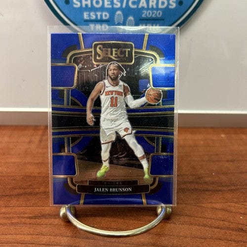 JALEN BRUNSON # 7 | 2023-24 Panini Select Blue Base | Knicks Concourse