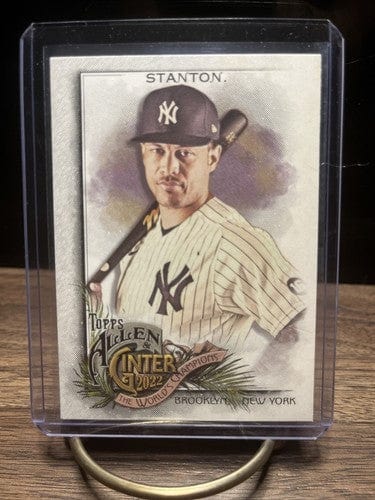 Giancarlo Stanton 2022 Topps Allen & Ginter Baseball Card #13 New York