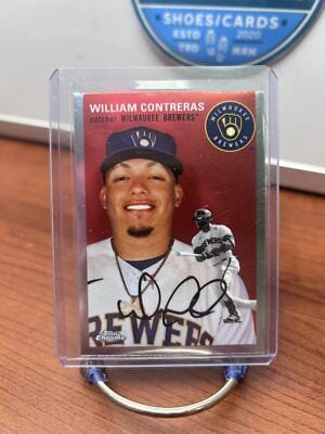 William Contreras 2023 Topps Chrome Platinum Anniversary #225 Milwauke