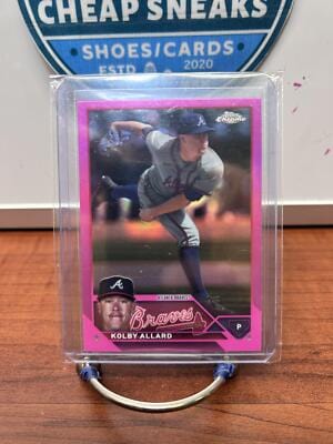 Kolby Allard 2023 Topps Chrome Update Pink #USC158 Braves