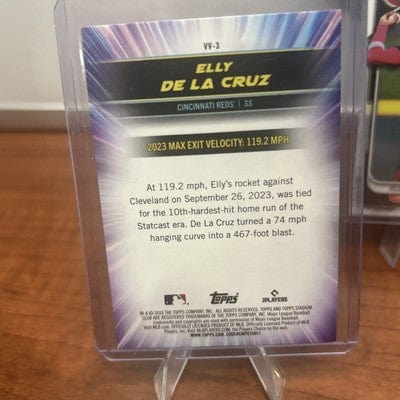 Elly De La Cruz (RC) 24 Topps Chrome AS Refractor ,24 Topps Stadium Cl