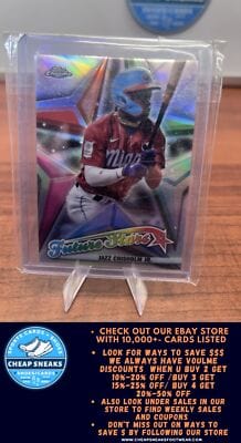 Jazz Chisholm Jr. 2022 Topps Chrome Future Stars #FS-12 Miami Marlins