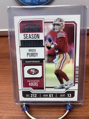 Brock Purdy 2023 Panini Contenders Season Ticket #86 San Francisco 49e