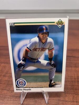 Mike Heath 1990 Upper Deck #306 Detroit Tigers
