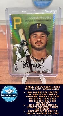 Liover Peguero RC 2023 Topps Chrome Platinum Anniv Prism Refractor #40