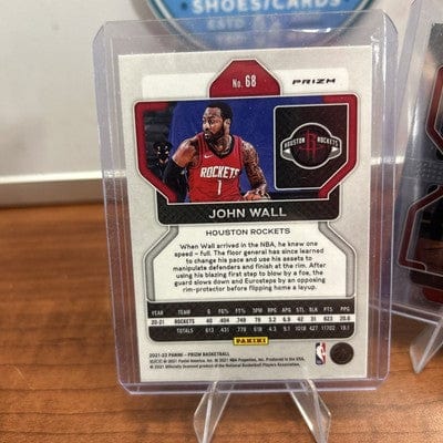 John Wall 2021 Panini Blue Halo Prizm NBA 75th Anniversary SP#68 Houst