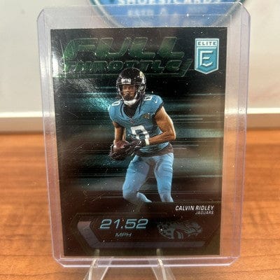 Calvin Ridley - 2024 Panini Donruss Elite Green Full Throttle #11