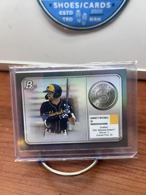 Garrett Mitchell 2022 Bowman Platinum Minted in Merit #MM-9 Milwaukee