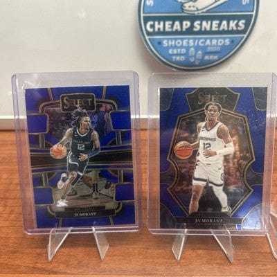 2023-24 Panini Select - Concourse Blue Prizm #65 Ja Morant