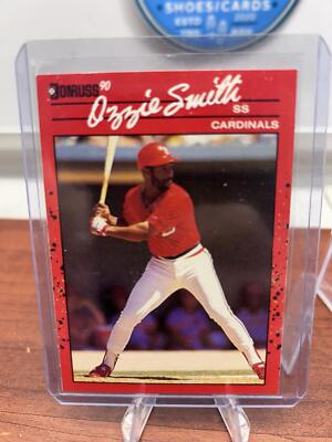 Ozzie Smith 1990 Donruss #201a St. Louis Cardinals