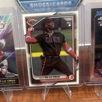 Elly De La Cruz (RC) 24 Topps Chrome AS Refractor ,24 Topps Stadium Cl