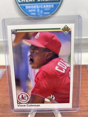 Vince Coleman 1990 Upper Deck #223 St. Louis Cardinals