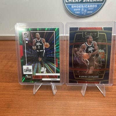 Kawhi Leonard 2022-23 Panini Donruss Basketball Green Holo Laser Clipp