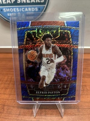 2021-22 Panini Select Blue Shimmer Prizm Elfrid Payton Phoenix Suns #9