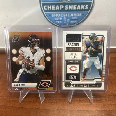 Justin Fields 2023 Panini Contenders - Game Ticket #20 , 23 Zenith Bea