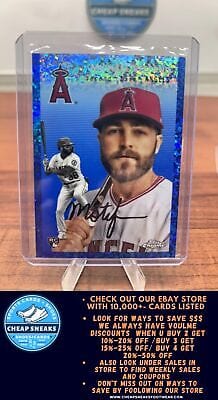 Michael Stefanic RC 2023 Topps Chrome Platinum An Blue Diamond Refract
