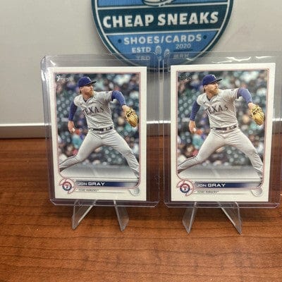 Jon Gray 2022 Topps Baseball Update Series Baseball Card #US163 Texas