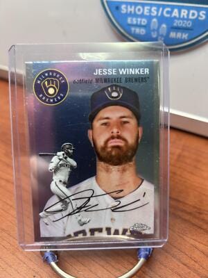 Jesse Winker 2023 Topps Chrome Platinum Anniversary #264 Milwaukee Bre