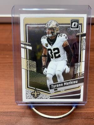 Tyrann Mathieu 2023 Donruss Optic #140 New Orleans Saints