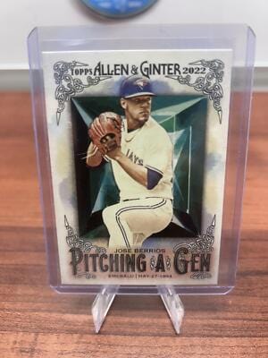 Jose Berrios 2022 Topps Allen & Ginter Pitching a Gem #PAG-16 Toronto