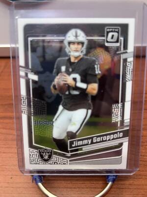 Jimmy Garoppolo 2023 Donruss Optic #98 Las Vegas Raiders