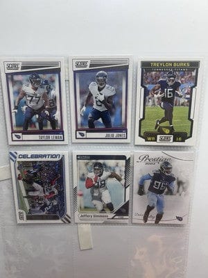 Tennessee Titans Football Lot (6) Derrick Henry 2022 Panini Score, Jul