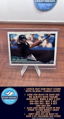 Bo Jackson 1994 Topps #500 Chicago White Sox