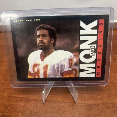 1985 Topps Football Art Monk #185 HOF Set Break NM