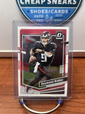 Desmond Ridder 2023 Donruss Optic #9 Atlanta Falcons