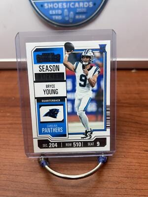Bryce Young 2023 Panini Contenders #15 Carolina Panthers