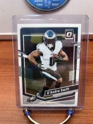 D'Andre Swift 2023 Donruss Optic #155 Philadelphia Eagles